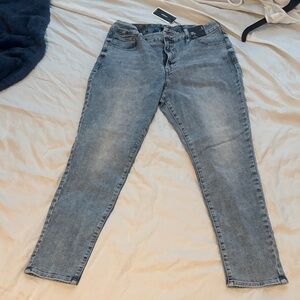 Express Light Blue Women's Skinny Jeans